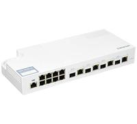 QNAP QSW-M408-4C Switch administrado de 10GbE, con Combo SFP+/RJ45 de 4 Puertos 10GbE y Gigabit de 8 Puertos