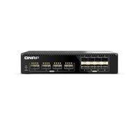 QNAP QSW-M7308R-4X network switch Managed L2, 4 port 100GbE QSFP28, 8 port 25GbE SFP28, Black