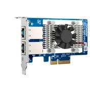 QNAP QXG-10G2T Adaptador Red PCIe 10GbE RJ45 x2 Verde