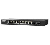 QNAP Switch QSW-L2110-2S8T | 2X 10GbE SFP+, 8X 2.5GbE, Lite Managed, Desktop Switch