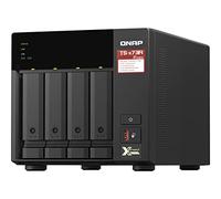 QNAP TS-473A NAS Torre Ryzen Embedded V1500B 8 GB DDR4 0 TB QNAP Turbo System Negro
