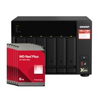 QNAP Systems TS-673A-8G NAS de 6 bahías [0/6 HDD/SSD, 2x 2.5 Gigabit Ethernet, 3x USB-A, 1x USB-C, 8GB RAM]