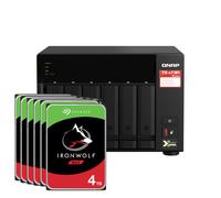 QNAP Systems TS-673A-8G NAS de 6 bahías [0/6 HDD/SSD, 2x 2.5 Gigabit Ethernet, 3x USB-A, 1x USB-C, 8GB RAM]