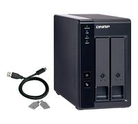 QNAP TR-002 caja para disco duro externo Carcasa de disco duro/SSD Negro 2.5/3.5"