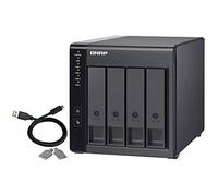 QNAP TR-004 caja para disco duro externo Carcasa de disco duro/SSD Negro 2.5/3.5"