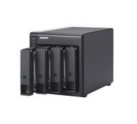 QNAP TR-004 caja para disco duro externo Carcasa de disco duro/SSD Negro 2.5/3.5"