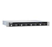 QNAP TR-004U caja para disco duro externo Carcasa de disco duro/SSD Negro, Gris 2.5/3.5"