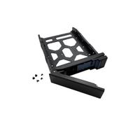 QNAP TRAY-35-NK-BLK03 parte carcasa de ordenador Funda de disco duro - Componente (Funda de disco duro, De plástico, Negro, 2.5,3.5")