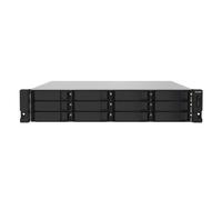 QNAP TS-1232PXU-RP-4G NAS de 12 bahías [0/12 HDD/SSD, 2x 2,5 GbE, 2x 10 GbE SFP+, 1x ranura PCIe, 4x USB, 4 GB RAM]