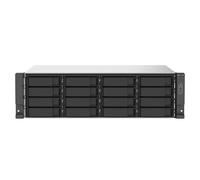 QNAP TS-1673AU-RP-16G NAS de montaje en rack de 16 bahías AMD Ryzen V1000 series V1500B 4C/8T 2.2GHz 16GB DDR4 RAM 2x2.5GbE LAN opcional