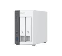 QNAP TS-216G servidor de almacenamiento NAS Torre Cortex-A Cortex-A55 4 GB Unidad de disco duro Blanco