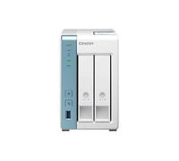 Qnap TS-231P3-2G - Pack de 2 bahías de 12 TB con 2 x 6 TB Red WD60EFAX