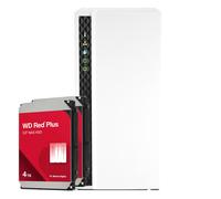 QNAP TS-233 NAS de 2 bahías [0/2 HDD/SSD, 1x Gigabit LAN, 2 GB RAM]