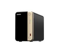 QNAP TS-264 NAS Tower Ethernet/LAN Noir, Or N5095