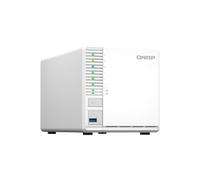 QNAP TS-364 NAS Torre Intel® Celeron® N5095 8 GB DDR4 0 TB QNAP Turbo System Blanco