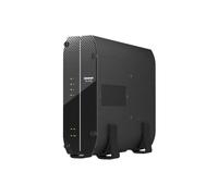 QNAP TS-410E-8G-US NAS de escritorio profesional sin ventilador de 4 bahías con procesador Intel Celeron Quad-Core, 8 GB DDR4 RAM y conectividad de red dual de 2.5 GbE (2.5G/1G/100M) (sin disco)