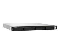QNAP 4 Bay NAS, AL324 quad-core 1.7 GHz rackmount NAS with 250W redundant PSU, 2GB DDR4 UDIMM RAM, SATA 6Gb/s, 2x 10GbE SFP+ , 2x 2.5GbE, 1x PCIe Gen2 x2 slot