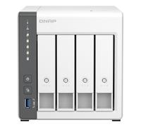 QNAP TS-433 NAS Torre ARM Cortex-A55 4 GB 0 TB QNAP QTS Blanco