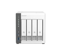 QNAP TS-433 NAS Torre ARM Cortex-A55 4 GB 0 TB QNAP QTS Blanco
