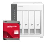 QNAP TS-433-4G NAS de 4 bahías [0/4 HDD/SSD, 1x 2,5GbE + 1x GbE LAN, 4GB RAM]