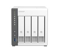 QNAP TS-433 NAS Torre ARM Cortex-A55 4 GB 0 TB QNAP QTS Blanco