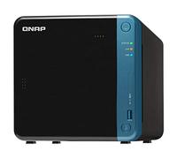QNAP TS-453Be NAS Mini Tower Ethernet Negro - Unidad Raid (Unidad de Disco Duro, SSD, Serial ATA III, 2.5/3.5", 0, 1, 5, 6, 10, JBOD, Intel® Celeron®, J3455)