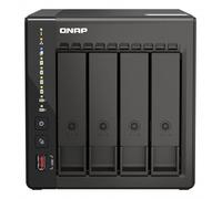 QNAP TS-453E NAS Torre Intel® Celeron® J6412 8 GB 0 TB QNAP QTS Negro