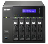 QNAP TS-559 Pro II Torre Servidor de Almacenamiento - Unidad Raid (15 TB, 2.5/3.5", 15 TB, 0, 1, 5, 6, 10, ext3,ext4,FAT32,HFS+,NTFS, 1,8 GHz)