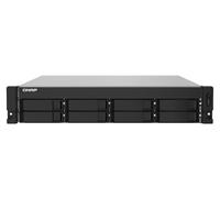 Qnap TS-832PXU-4G - NAS de 8 bahías (AnnapurnaLabs Alpine AL-324 64 bits ARM® Cortex-A57 de 4 núcleos, 1,7 GHz, 4 GB DDR4 de RAM, 2 puertos RJ-45 de 2,5 GbE) 32 TB con 8 discos duros Seagate IronWolf