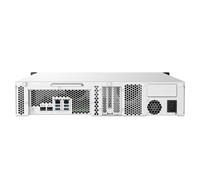 NAS rack QNAP 8 bahías 2U AL324 Quad-Core 4GB DDR4 2x10GbE/2x2.5GbE Turbo System iSCSI TS-832PXU-4G expansión PCIe