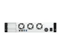 QNAP - TS-855EU-8G servidor de almacenamiento NAS Bastidor (2U) Intel Atom® C5125 8 GB DDR4 0 TB QuTS hero Negro