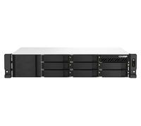 QNAP TS-864EU-RP-8G servidor de almacenamiento NAS Bastidor (2U) Ethernet Negro