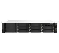 QNAP Servidor NAS TS-864EU-RP-8G 8 bahías Rack 19" 2U Negro