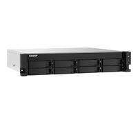 QNAP NAS TS-873AeU-RP - Ryzen V1500B 4GB DDR4 8 bahías 2U 2.5GbE PSU dual