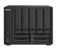 QNAP TS-932PX-4G NAS Torre 9 Bahías 2x10GbE SFP+ y 2x2.5GbE LAN, Procesador Alpine AL-324 Quad-Core 1.7GHz, 4GB DDR4 RAM, 5 Bahías 3.5", 4 Bahías 2.5", RAID, QTS
