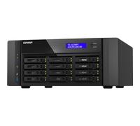 QNAP NAS torre TS-h1290FX-7302P-128G – 12 bahías U.2 todo flash, 4x PCIe Gen4, AMD EPYC, 2x25GbE