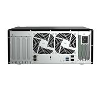 QNAP - TS-h1290FX NAS Torre EPYC 7302P 128 GB DDR4 0 TB QuTS hero Negro