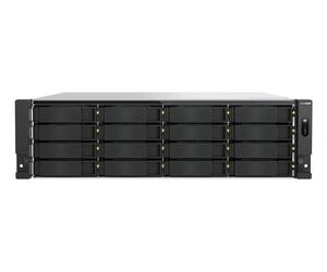 QNAP TS-H1677AXU-RP Servidor de almacenamiento Bastidor (3U) AMD Ryzen™ 7 7745 32 GB DDR5 0 TB QNAP QTS Negro, Gris