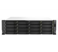 QNAP NAS bastidor (3U) TS-H2287XU-RP Intel Xeon E-2378 64 GB DDR4 0 TB QuTS hero Negro/Blanco