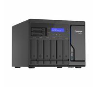 Qnap TS-H886-D1602-8G Servidor NAS 4+2-Bay, Procesador Intel Xeon D-1622, 16GB DDR4 ECC, 4x2.5GbE, Compatible con RAID