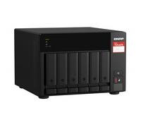 QNAP TVS-675 NAS Torre ZhaoXin KaiXian KX-6000 KX-U6580 8 GB DDR4 0 TB QuTS hero Negro