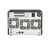 QNAP - TVS-675 NAS Torre ZhaoXin KaiXian KX-6000 KX-U6580 8 GB DDR4 0 TB QuTS hero Negro