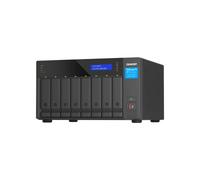 QNAP TVS-h874X-i9-64G-US NAS de Escritorio de Alta Velocidad de 8 bahías con 12.ª generación Intel Core, Memoria RAM DDR4 de 64 GB, Red de 10GbE y 2.5GbE y Capacidad de ampliación PCIe Gen 4 (sin