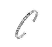 QNGMKBKTDZ 6 mm 8 mm 10 mm 12 mm 14 m Correa de reloj for mujer apta for Casio Fit for Fossil Fit for Longines Correa de reloj de acero inoxidable for mujer Pulsera de cerámica(3120 Silver,Width 6mm)