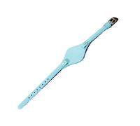 QNGMKBKTDZ Ajuste For Correas De Reloj Fossil, Muñeca Femenina De 8mm For Mujer, Correa De Reloj Transpirable Es3262 Es3060(Light Blue-Golden-K1)