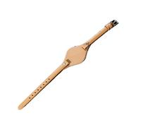 QNGMKBKTDZ Ajuste For Correas De Reloj Fossil, Muñeca Femenina De 8mm For Mujer, Correa De Reloj Transpirable Es3262 Es3060(Apricot-Steel-K1)