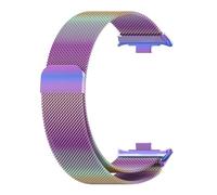 QNGMKBKTDZ Ajuste For Redmi Watch 4 Correa Accesorios 2024 Cinturón De Metal Ajuste Magnético For Correa Pulsera Ajuste For Xiaomi Ajuste For Miband 8 Pro Band(Rainbow,For Mi Band 8 Pro)