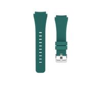 QNGMKBKTDZ Banda De 20 Mm 22 Mm For Samsung Fit For Galaxy Watch 3 4 5 46 Mm 42 Mm Gear S3 / Sport Frontier Active 2 Pulsera De Silicona For Huawei GT 2/2e Correa(Pine green 26,22mm)