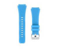 QNGMKBKTDZ Banda De 20 Mm 22 Mm For Samsung Fit For Galaxy Watch 3 4 5 46 Mm 42 Mm Gear S3 / Sport Frontier Active 2 Pulsera De Silicona For Huawei GT 2/2e Correa(02-sky blue,20mm)