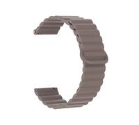 QNGMKBKTDZ Banda de bucle magnético de 20 mm 22 mm apta for Amazfit GTS4/2/3/3pro/GTS2 Apto for Mini/GTR 4 42 mm/47 mm/GTR2/2e/stratos Pulsera de cinturón apta for correa Amazfit Bip(30.Chocolate,20mm